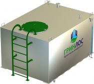Гринлос Емкость стальная 7.5 м3 прямоугольная
